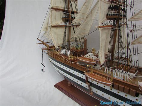 Amerigo Vespucci Tall Ship Model Speed Boat Model