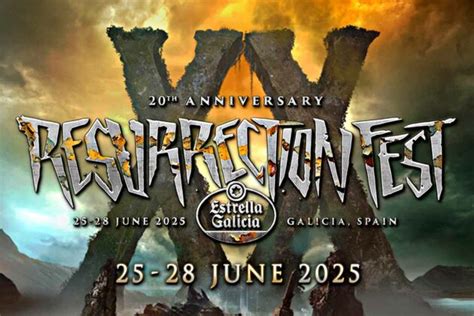 Resurrection Fest 2025 Desvela El Grueso De Su Cartel 85 Bandas En El