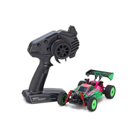 Kyosho Mini Z Buggy Ready Set Inferno Mp Tki Pink Green Pgr