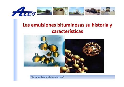 PDF Las emulsiones bituminosas su historia y característicascaminos