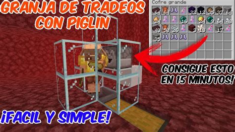 GRANJA DE PIGLINS AFK TRADEOS MUY FACIL Y SIMPLE OBJETOS INFINITOS