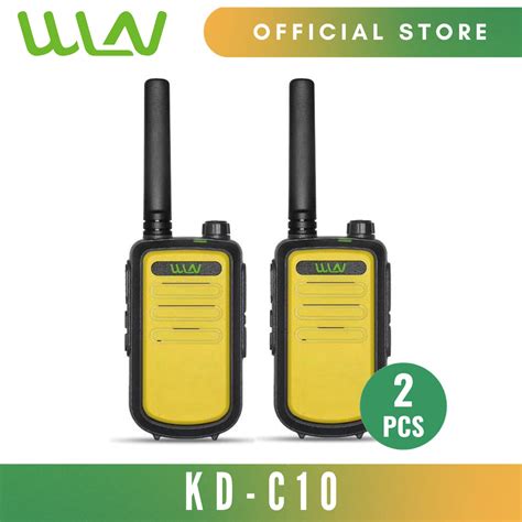 WLN KD C10 5W 16 Channel UHF 400 470MHz Two Way Walkie Talkie Radio