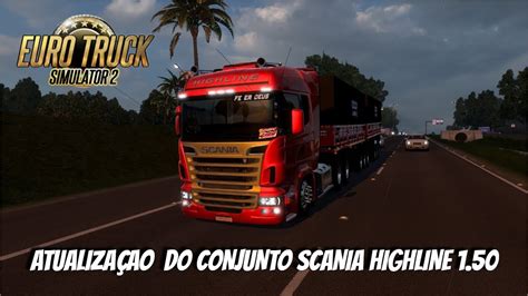 ETS2 MAIS UM MOD TOP ATUALIZADO DESSA VEZ O CONJUNTO SCANIA