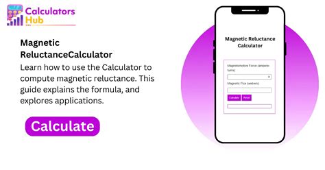 Magnetic Reluctance Calculator Online