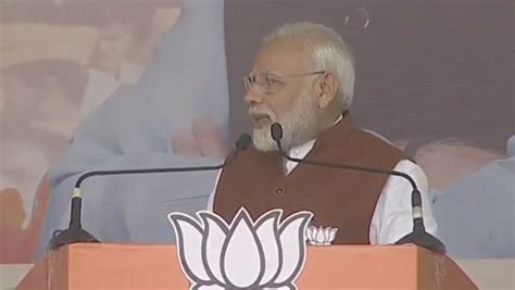 Jkhand Pm Modi Blames Cong For Fueling Tension In Ne Urges People