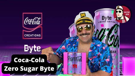 New Coca Cola Zero Sugar Byte Soda Pixel Flavored Coke Review Youtube