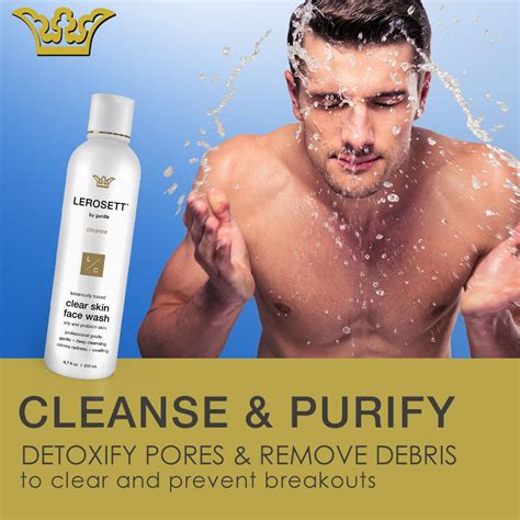 Lerosett® Clear Skin Face Wash Is A Rare Face Wash Containing Over 65