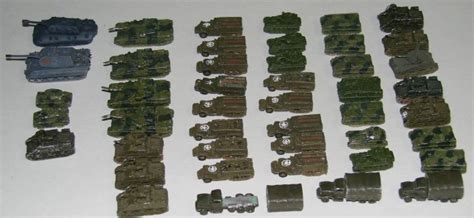 Micro Armor 1:285 Scale Lg Lot GHQ Models WWII Tanks Guns Scout Car | eBay