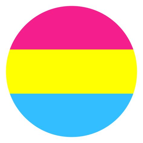 Pansexual Círculo Raya Plana Descargar Pngsvg Transparente