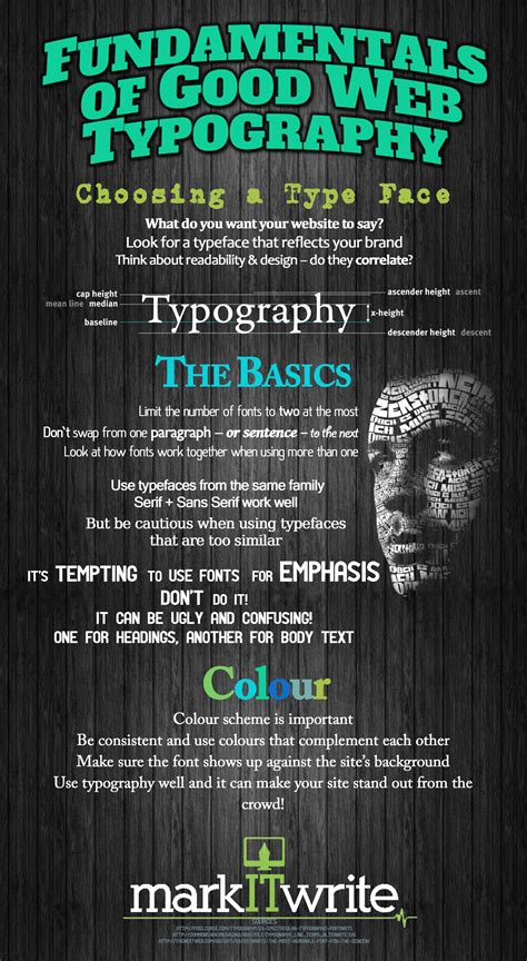 Learn Typography: 47 Awesome Infographics for Web Designers