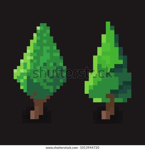 2d Pixel Art Tree