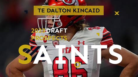 Dalton Kincaid TE NFL Draft Prospect Video Dailymotion