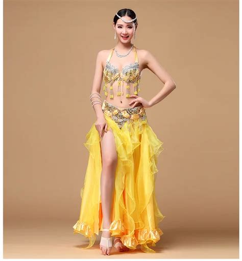 Buy 2018 Performance Belly Dance Costume Outfit Plus