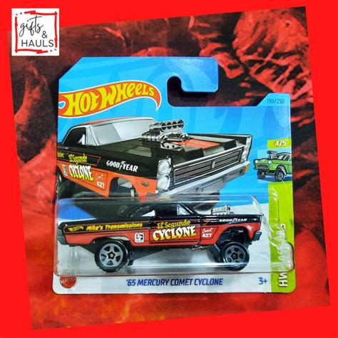 Hot Wheels Mercury Comet Cyclone Black HW Gassers Toy