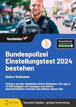 Amazon Bundespolizei Einstellungstest Bestehen Online