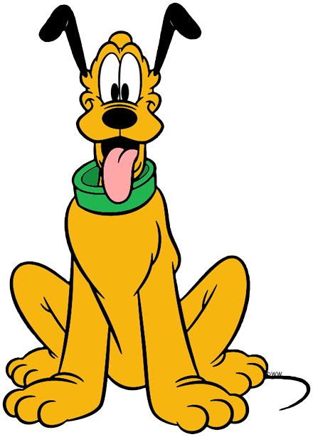 Pluto Disney Clip Art Library