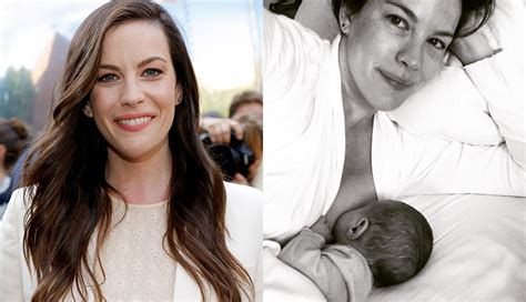 Liv Tyler Shared A Stunning Photo Of Her Breastfeeding Her Newborn ...