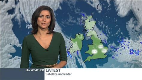 Lucy Verasamy Itv Weather 2016 01 20 Youtube