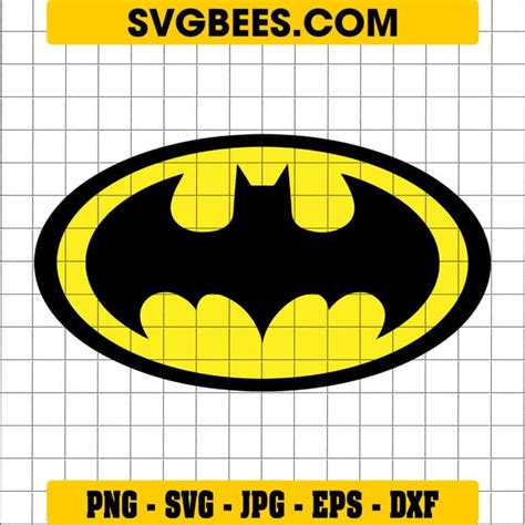 Batman Symbol Svg Svgbees