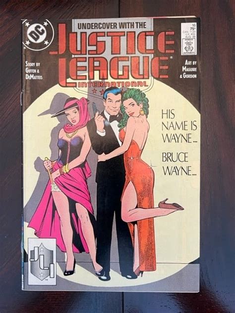 Justice League International Direct Edition Nm Comic