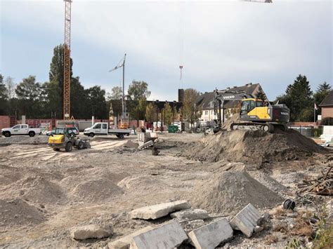 Rewe Neubau In Wilhelmshaven Rohbau Und Parkplatz In Arbeit