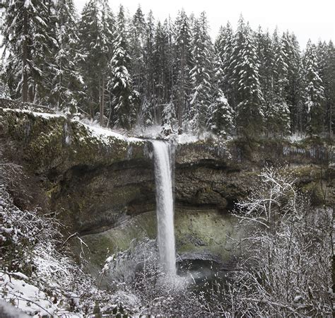 Photographing Oregon: Silver Falls - Winter