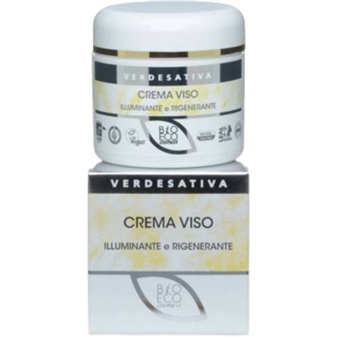 Verdesativa Crème Visage Régénérante And Eclaircissante 50 Ml Ecco Verde