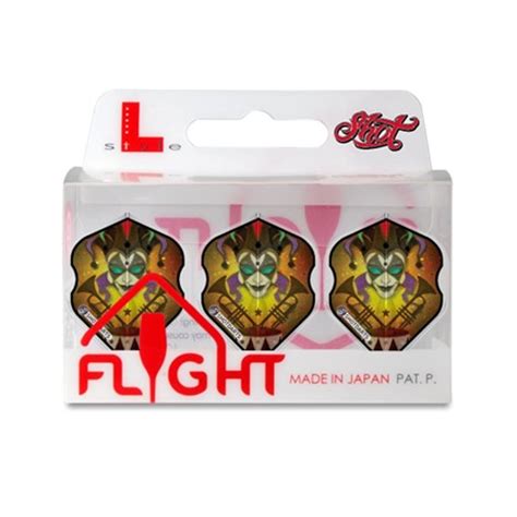 Shot Darts Americana Jester Trio Flight Pack L Style