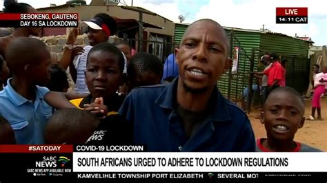 Sa Lockdown Day 16 Situation In Sebokeng Under National Lockdown