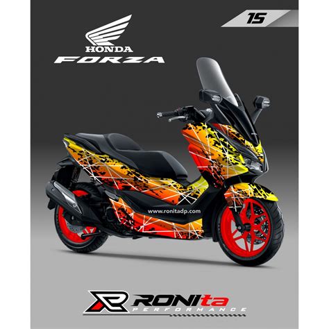 Decal Fullbody Honda Forza