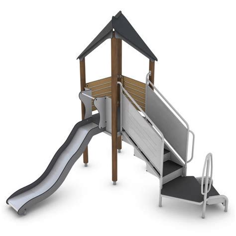 Upright Slide UNIPLAY MURKAL HAGS Aneby AB For Playground