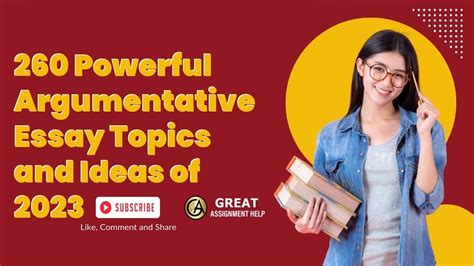 Strong Argumentative Essay Topics For Your Next Paper Youtube