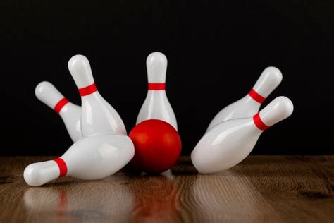 Free Photo | Bowling equipment indoors still life