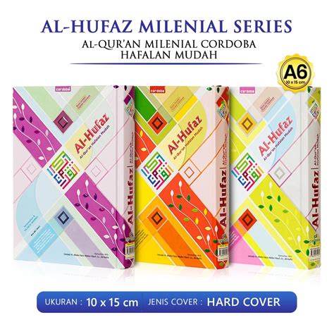 Jual Al Quran Terjemah Tajwid Al Hufaz Millenial Alquran Kecil Saku