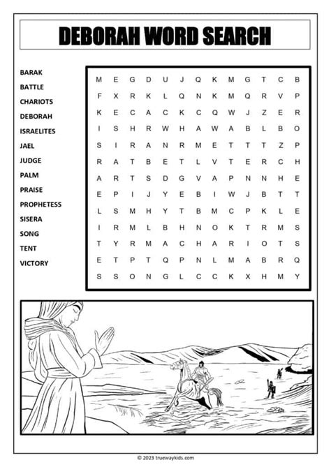 Deborah Judges 4 5 Bible Lesson For Teens Trueway Kids In 2024