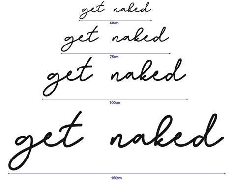 Get Naked Wooden Or Perspex Wall Decor By Bear Rose
