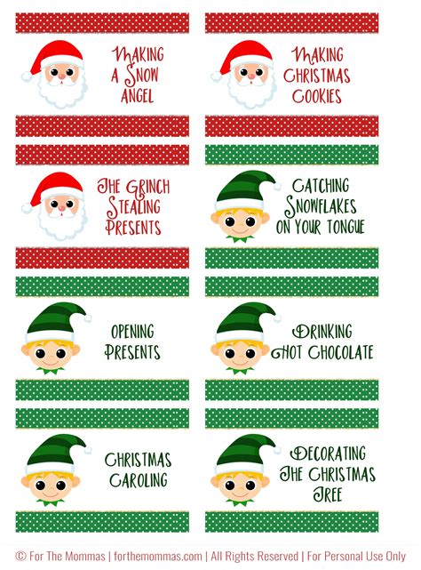 Christmas Carol Charades Printable - Printable Word Searches