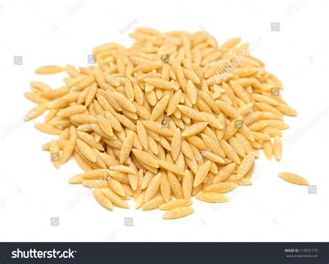 Orzo Form Pasta Shaped Like Rice Foto De Stock Editar Ahora 110331179