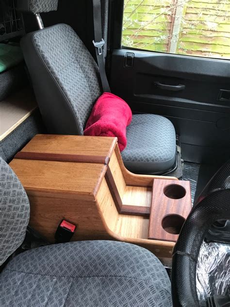 Hardwood Bespoke Defender Cubby Box Defender Camper Land Rover