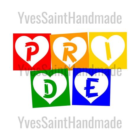 Pride Design Svg Lgbt Svg Rainbow Svg Gay Svg Lesbian Sv Inspire Uplift