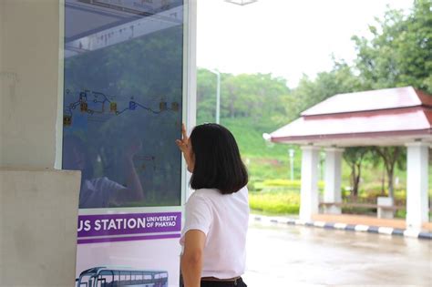 University Of Phayao Has Installed The Real Time Bus Tracker At