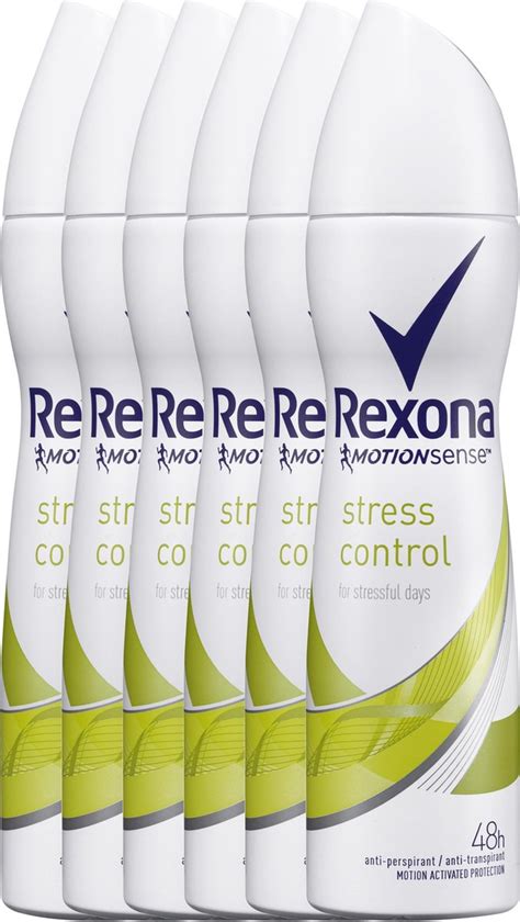 Rexona Women Stress Control 6 X 200 Ml Deodorant Spray