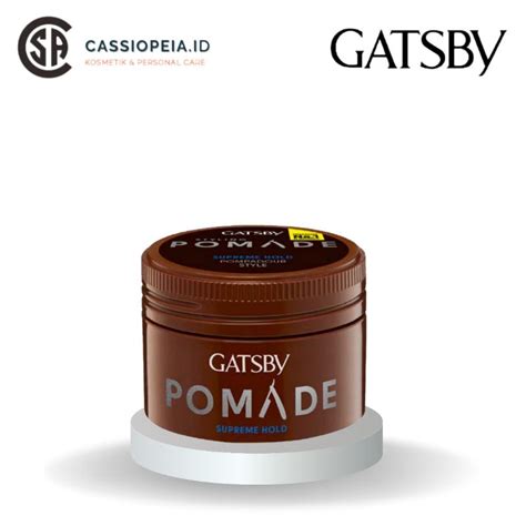 Jual GATSBY Styling Pomade 75g Supreme Hold Shopee Indonesia