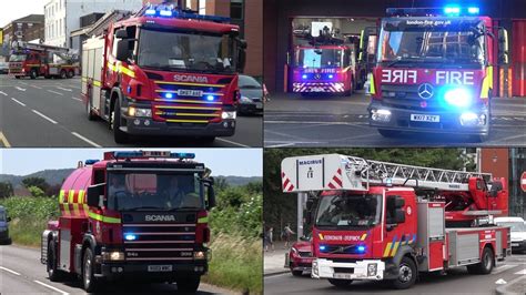 Fire Engines And Trucks Responding Best Of 2018 Youtube