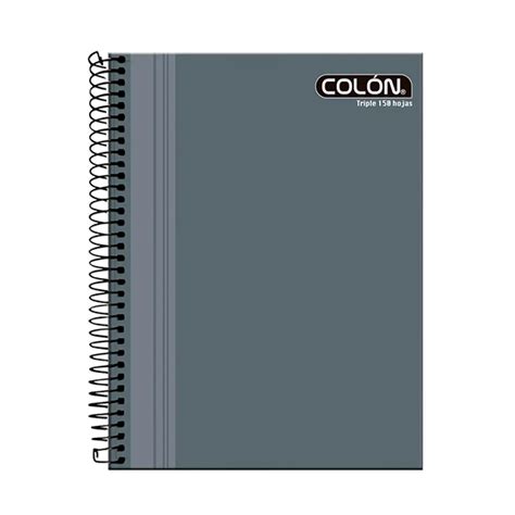 Cuaderno Universitario Mm Triple Liso Hojas Dg Distribuci N Global