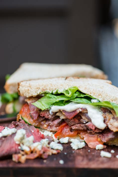 Steak And Blue Cheese Sandwich Bs In The Kitchen