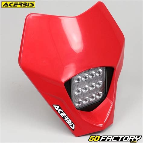 Headlight Fairing Type Gas Gas EC 250 300 Acerbis VSL With Red Leds