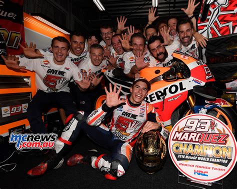 Marc Marquez 2016 MotoGP Champion MCNews