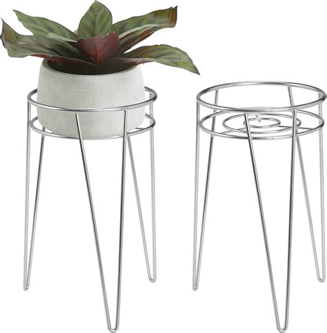 MDesign Midcentury Modern Flower Plant And Succulent Stand Minimalist