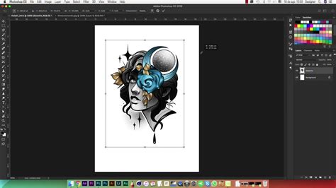 Curso Photoshop Para Tatuadores Aula 02 Dimensionando YouTube